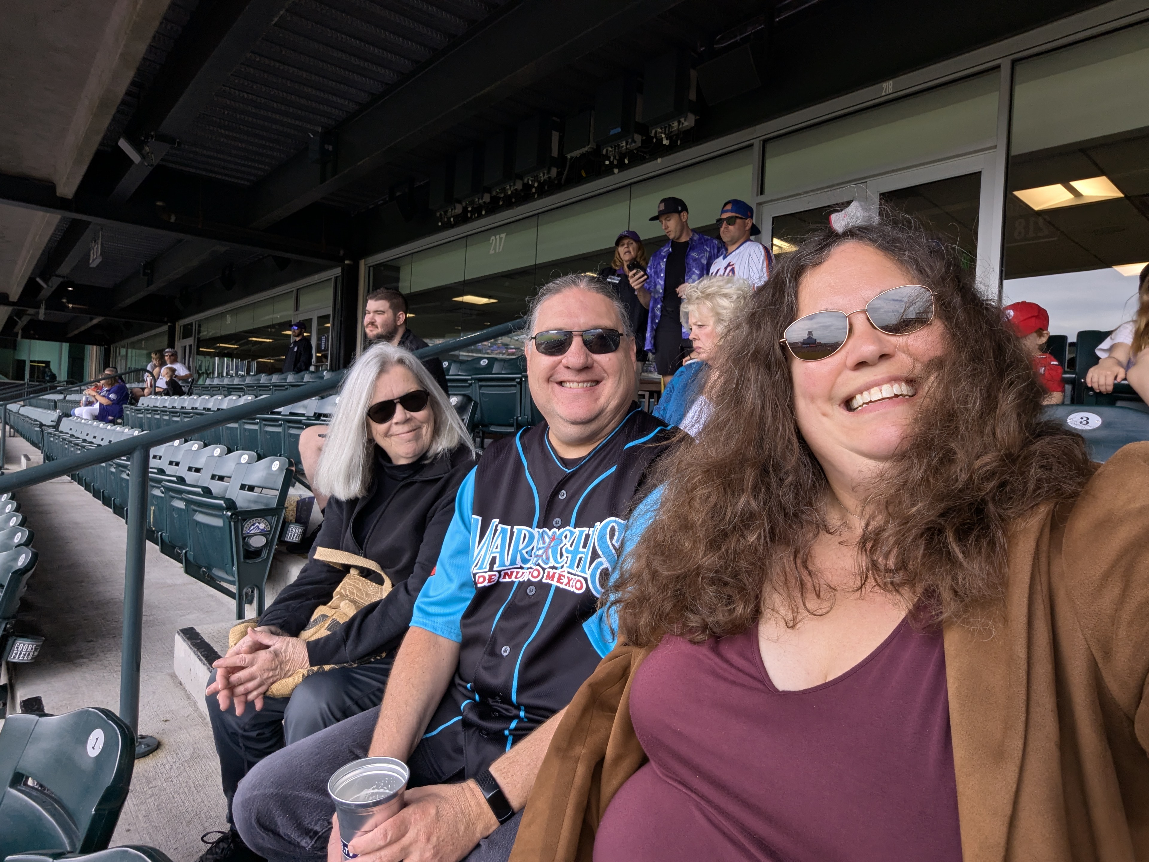 Coors Field, Linda Sanders, Mike Sanders, Kari Sanders